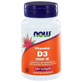 Vitamine D3 2000 IE - NowVitamins - NOW Foods - 733739147363